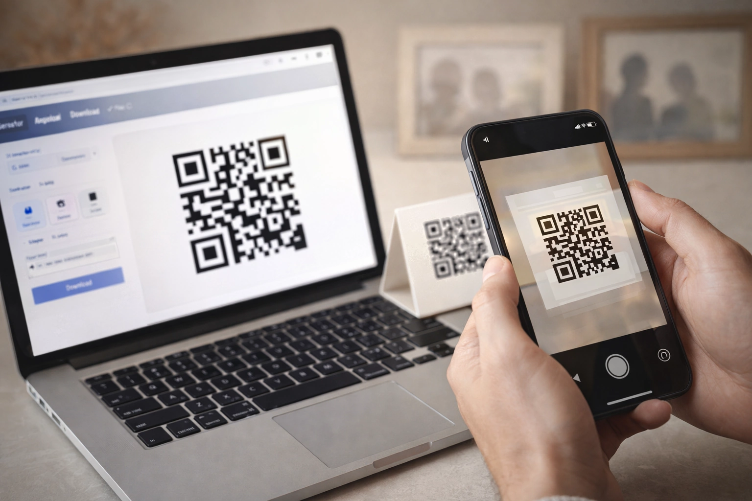 Создать QR-код бесплатно: новый инструмент Zhady для семейной памяти