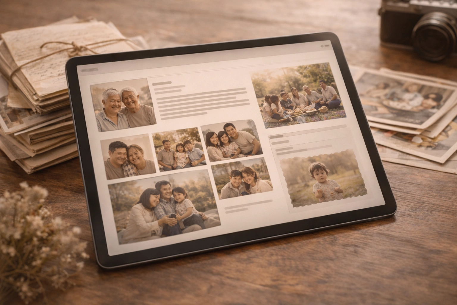 Мемориальная страница памяти в цифровом формате