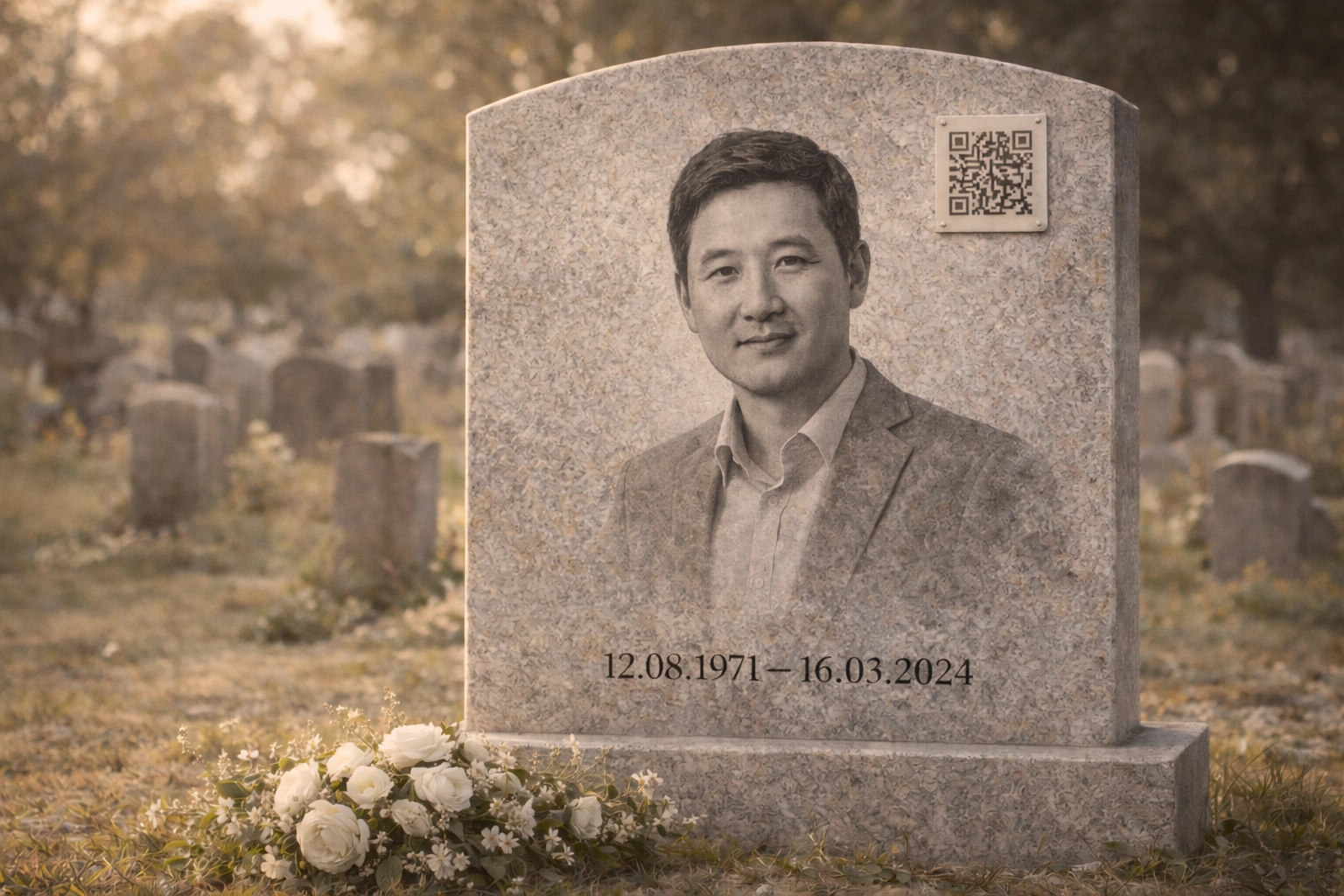 QR-код на памятнике как способ сохранить память